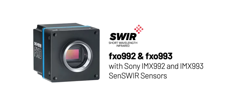 FXO SWIR camera with interfaces