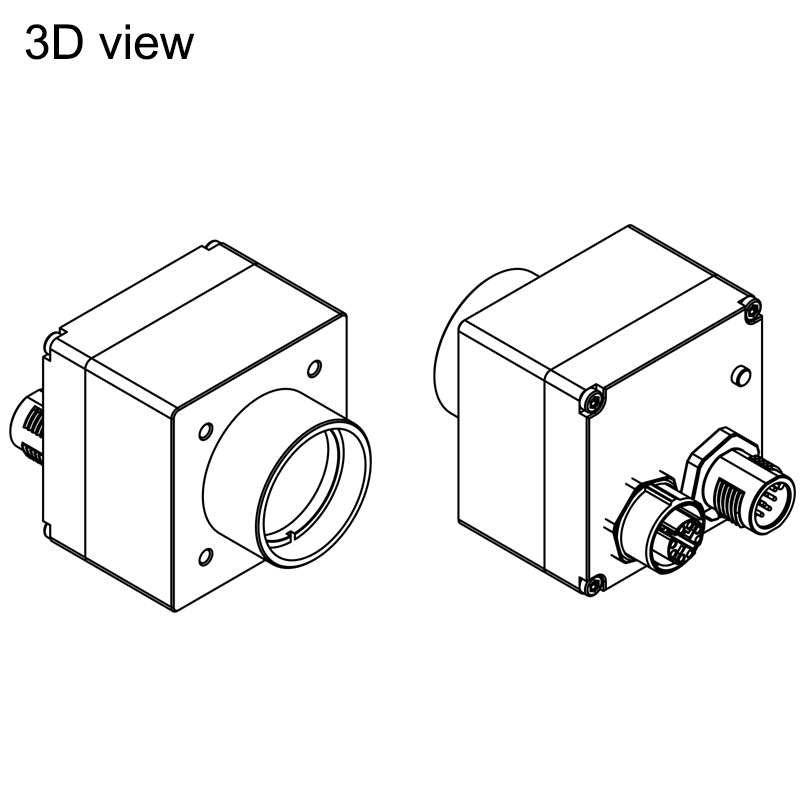 design drawing eco274MVGE67 3D (all dimensions in mm)