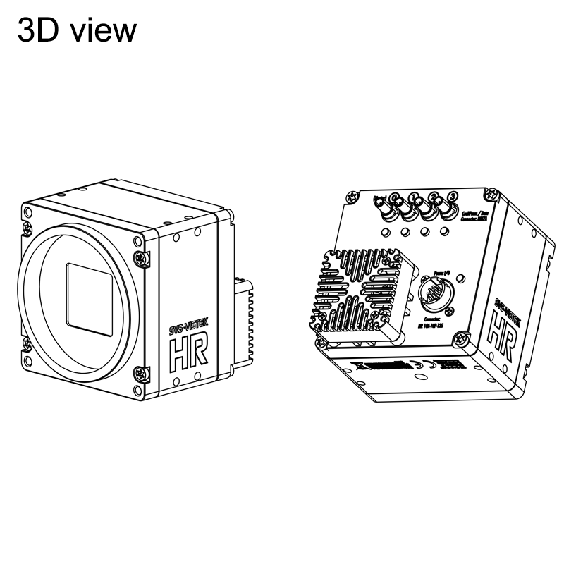 design drawing hr25MCX 3D (all dimensions in mm)